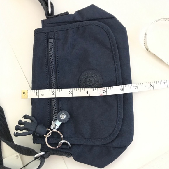 KIPLING Sabian Crossbody Mini Bag Blue Nylon Lightweight Shoulder Bag NWT - Picture 14 of 15